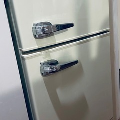 【決まりました】2ドアレトロ冷蔵庫 