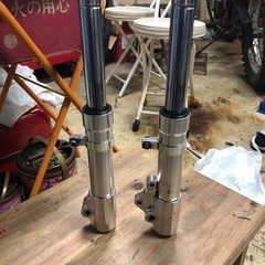 v125 ncyフロントフォークの画像