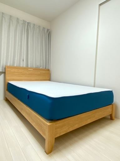 【譲ります】セミダブルベッド　コアラマットレス