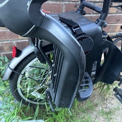 　　子ども乗せ自転車　2シート付きの画像