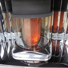 動作確認済 サンポット 煙突式ストーブ KSH-709KC 2015年製 (S893shxY)の画像