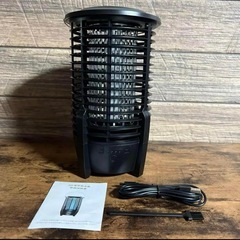 電撃殺虫器 強化版 USB充電式 大容量3600mAh IPX6防水 コバエの画像