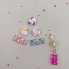 ハロウィンに最適？！お菓子なピアス🍭🍬