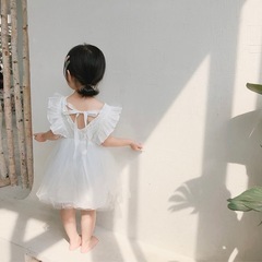 ホワイト フリル付きベビードレス セレモニードレス フルセット👶🏻💓の画像