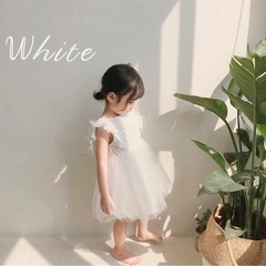 ホワイト フリル付きベビードレス セレモニードレス フルセット👶🏻💓の画像