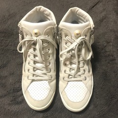 正規品 シャネル ハイカットスニーカー CoCoパール 37/2...