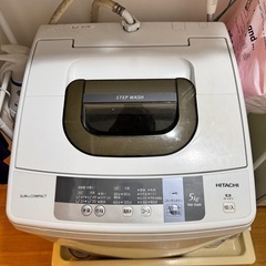 日立洗濯機 5kg NW-5WR