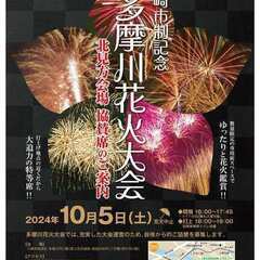 【いい場所】10/5☆多摩川花火大会☆