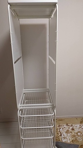 IKEA イケア アルゴート メッシュ ワイヤー ケース ハンガーラック