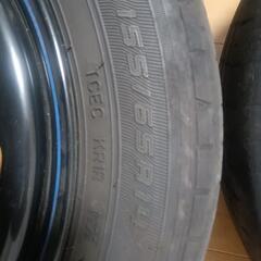 155/65/14 タイヤホイールの画像