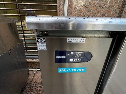 【ダイワ】【業務用】【中古】　冷蔵コールドテーブル　4841CD　単相100V W1200xD450xH800mm
