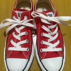 CONVERSE ALL STAR 赤スニーカー