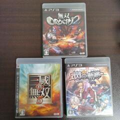 PS3ソフトまとめ売り　英雄伝説閃の軌跡　無双OROCHI2　真...
