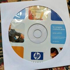 ★hp compaq notebook series nc4010 ドライバリカバリーCD 中古品の画像