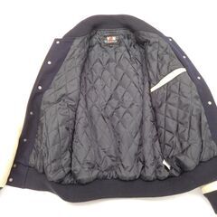 VAN スタジアムジャンパー 牛革 EJC-18 size:M ※汚れありの画像