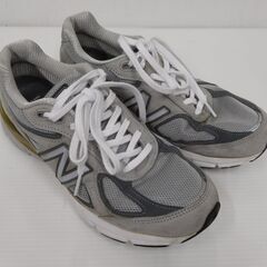 New Balance ニューバランス メンズスニーカー W990GL4 グレー size:27cm