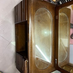 【中古品質よし】大塚家具　化粧台　鏡台　ドレッサー　たの画像