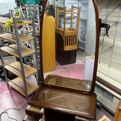 【中古品質よし】大塚家具　化粧台　鏡台　ドレッサー　たの画像