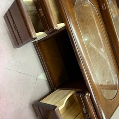 【中古品質よし】大塚家具　化粧台　鏡台　ドレッサー　たの画像