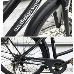 大人用27インチ自転車 a.n.design worksの画像