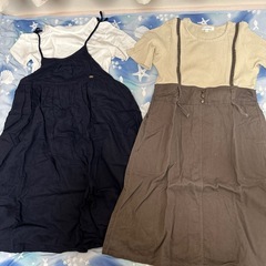 女の子140サイズ夏物ワンピースまとめ売り②の画像