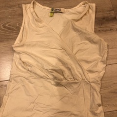 カシュクールノースリーブ