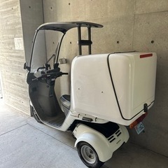 HONDAジャイロキャノピー4stグーバイク鑑定車ミニカー登録済の画像