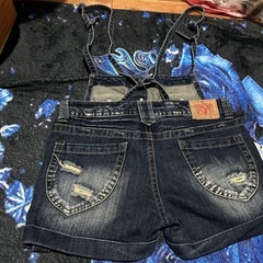 オーバーデニムパンツの画像