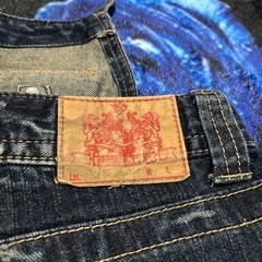 オーバーデニムパンツの画像