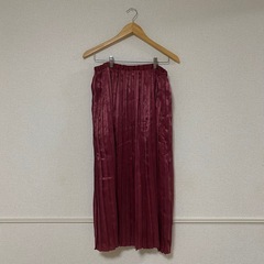 Niko and…  ベロア生地 ロングスカート