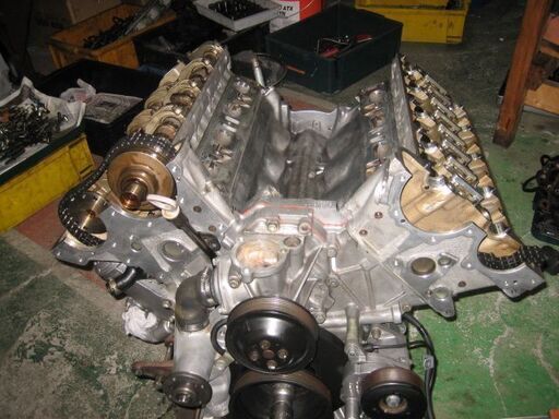 メルセデス―ベンツ129SL-500-V8リビルトエンジン販売