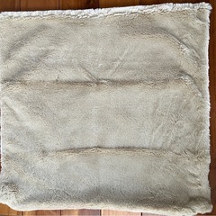 新品1枚ニトリクッションカバー　ふわふわ肌触り優しい2枚セットの画像