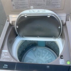 アース万代店 ☆日立 11kg［［温水］ナイアガラビート洗浄!!］お手入れ