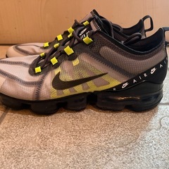 綺麗❗️NIKE AIR VAPORMAX 2019 LX ATMOSPHERE GREY VOLT ナイキ エア ヴェイパーマックス アトモスフィアグレー/ボルト S-27の画像