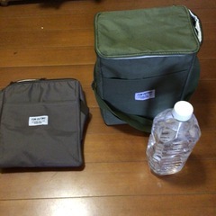 美品　折り畳み可能肩掛け保冷バッグ