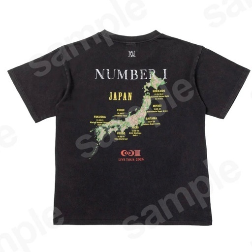 新品未開封　Number_i Tシャツ LIVE TOUR 2024 No.I 新品】Number_i LIVE TOUR 2024 No.Ⅰ Tシャツ 【公式通販】