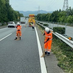 急募！高速道路多能工作業員大募集！早上がりあり！の画像