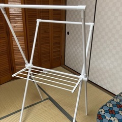 特別値下げ中！！新品！！組み立て済み　ニトリ　物干しラックの画像
