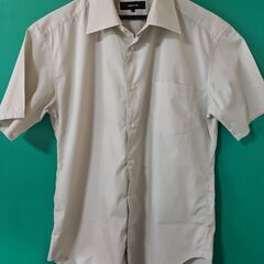 コムサイズム/半袖/シャツ/L/ベージュ