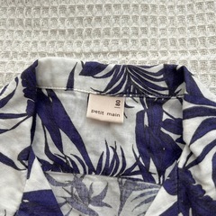 90 サイズ　男の子　キッズ　ベビー　Petit main　服　ズボン　シャツ　　靴　水遊びの画像