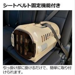 新品未使用　キャンピングキャリーファイン Mリッチェル Richell  超 小型 犬 猫 防災グッズ クレート ペット キャリー バッグ ケース 日本製 国産の画像