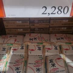 お米あちこちで5kg10kgたくさんありましたよ