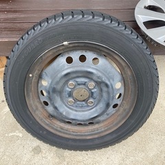 スタッドレスタイヤホイールセット　155-65R14 75Qの画像
