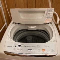 TOSHIBA 洗濯機の画像