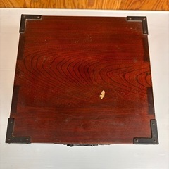 s0927601 箪笥 彫金 金具 時代箪笥 引き出し 小物入れ レトロ 昭和 手許箪笥 和家具 家具 アンティーク コレクション チェスト 中古品の画像