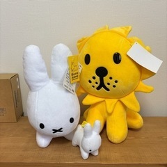 ブルーナアニマルぬいぐるみ