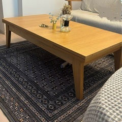 Re:CENO 天然木テーブル 120cm〜180cm伸長