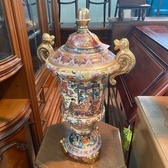 中国物産展　景徳鎮　五彩花鳥瓶