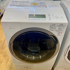 11/13値下げしました⭐️人気⭐️2016年製 TOSHIBA 東芝 11/7kgドラム式洗濯機 TW-117V5L NO.3546