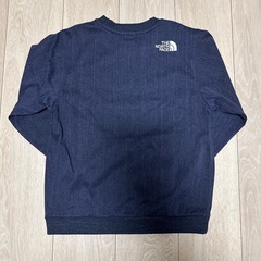 ノースフェイス　トレーナー　長袖　140㎝　ストレッチデニムマウンテンクルーの画像